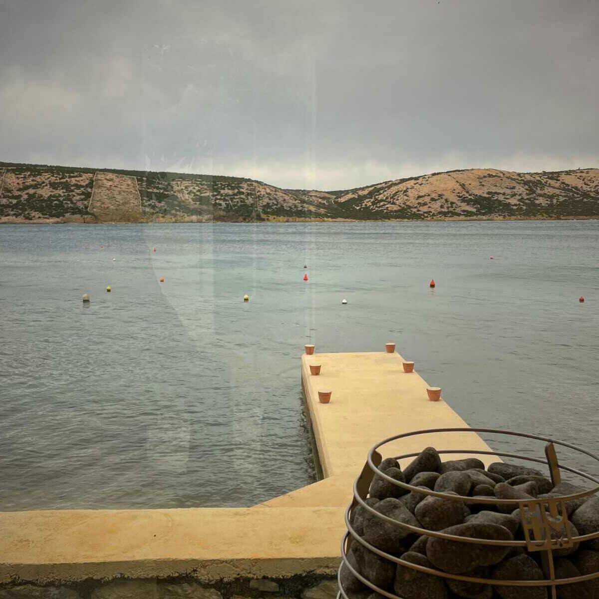 View from the outdoor sauna by Dream Garden - panoramic sea view