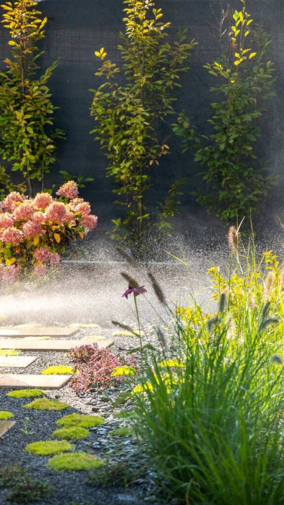 garden irrigation by Dream Garden - design, installation and maintenance of Hunter irrigation systems