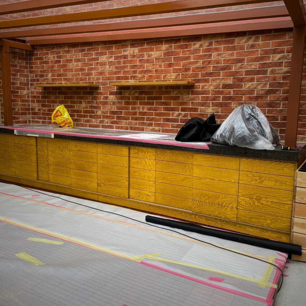 Outdoor kitchen on the terrace from Dream Garden