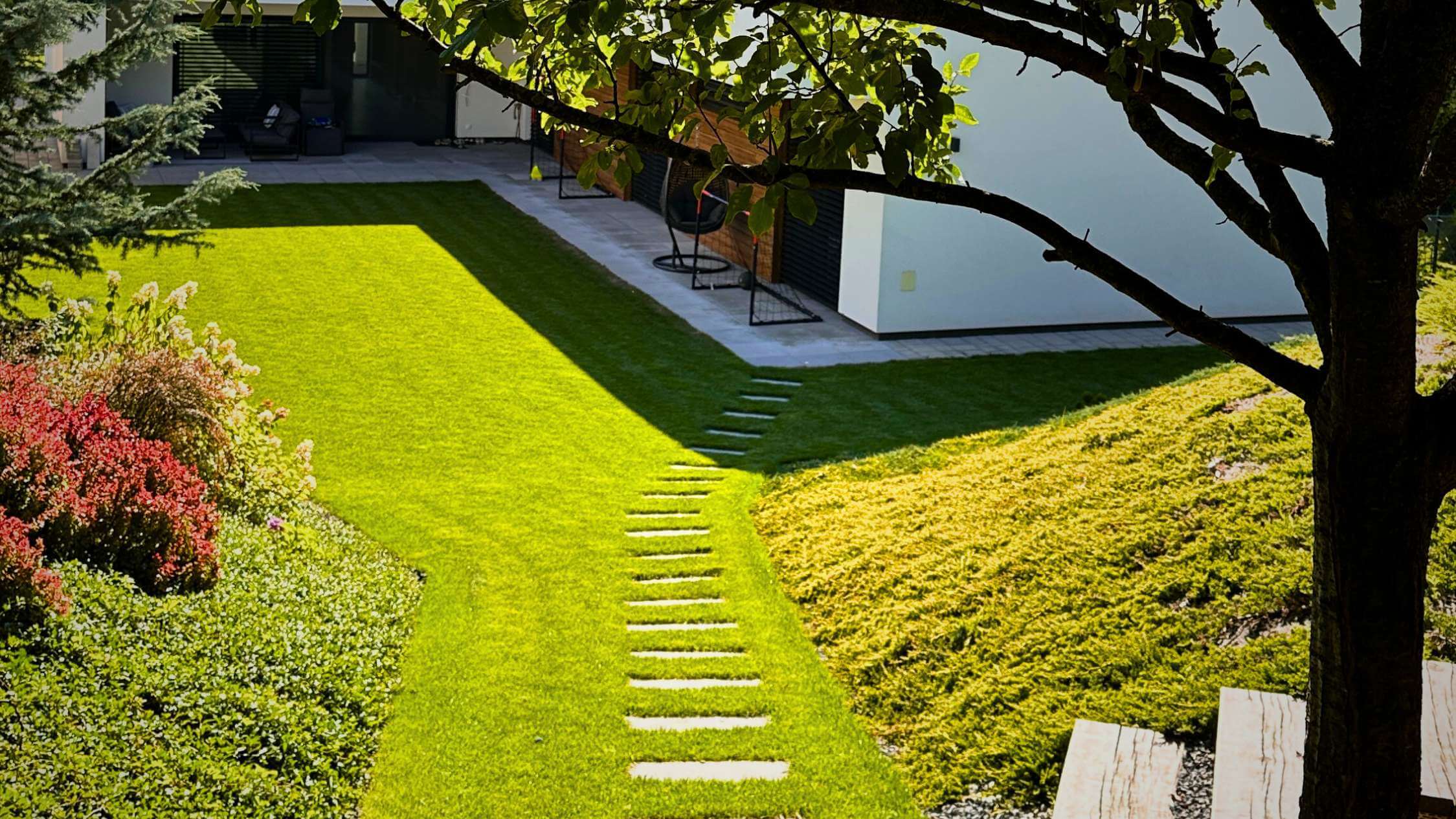 Realizácia záhrady vo Višňovom od Dream Garden.