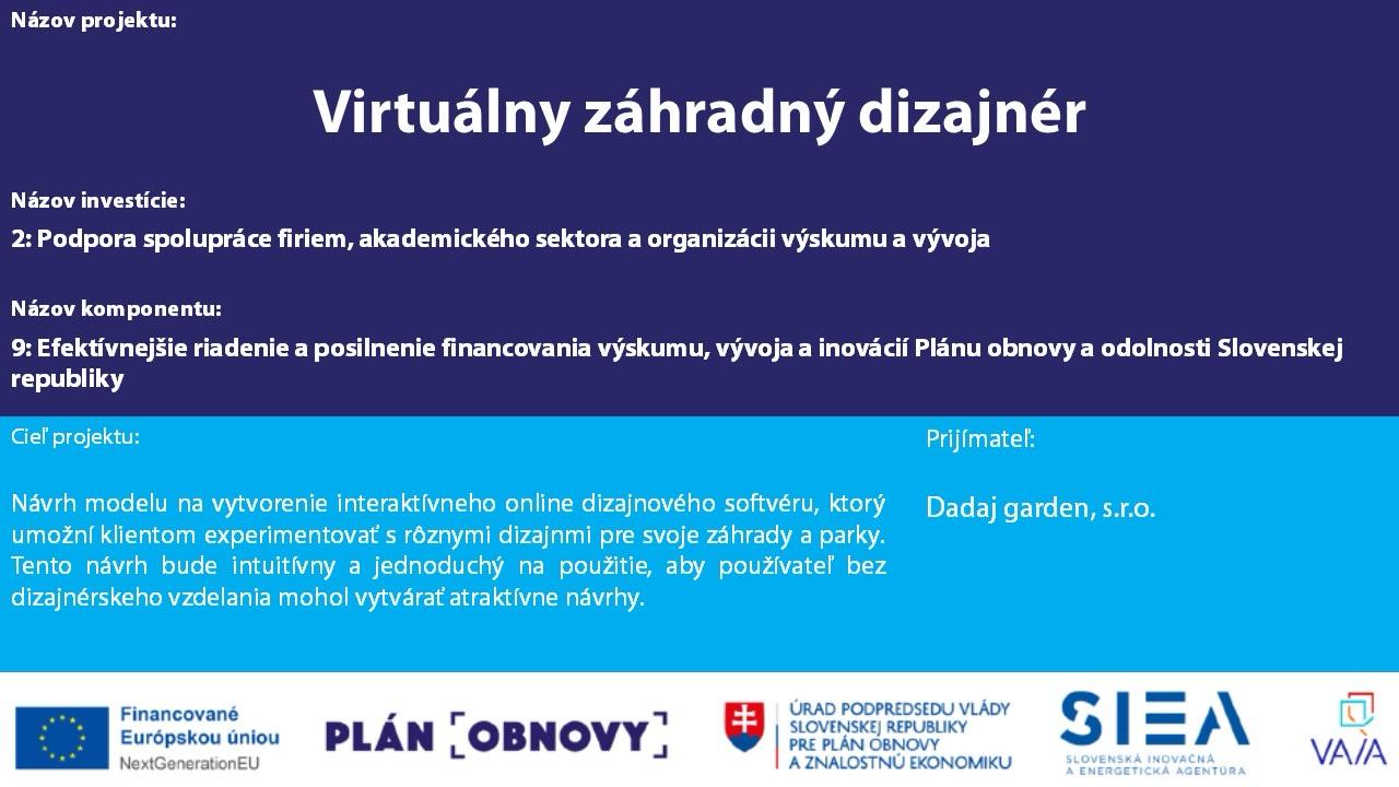 Virtu&aacute;lny z&aacute;hradn&yacute; dizajn&eacute;r