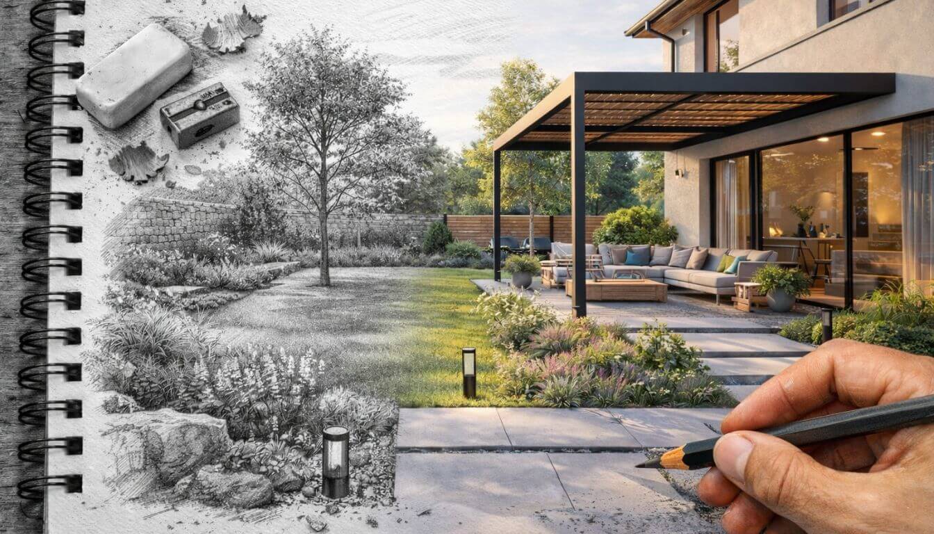 Proces tvorby záhrady snov od Dream Garden.